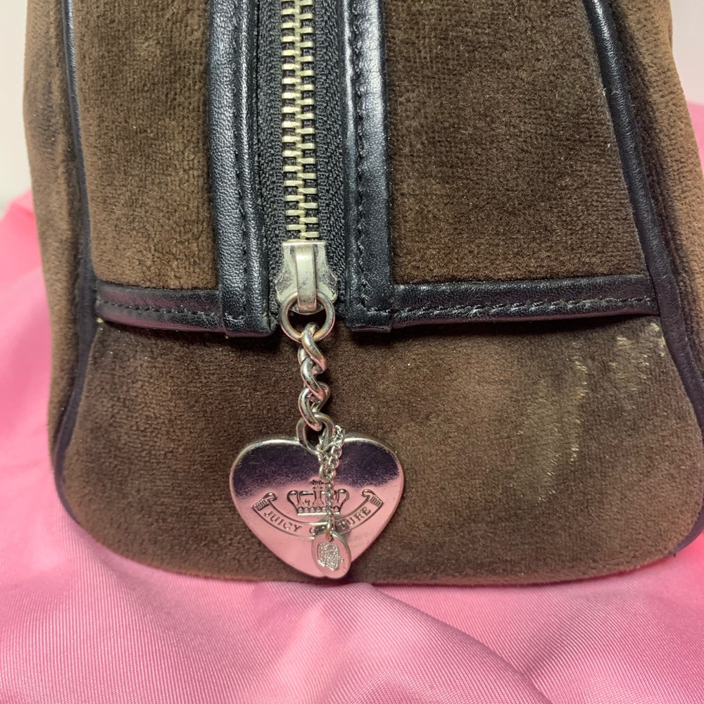 Vintage Juicy Couture Brown Bowler bag - Picture 3 of 8